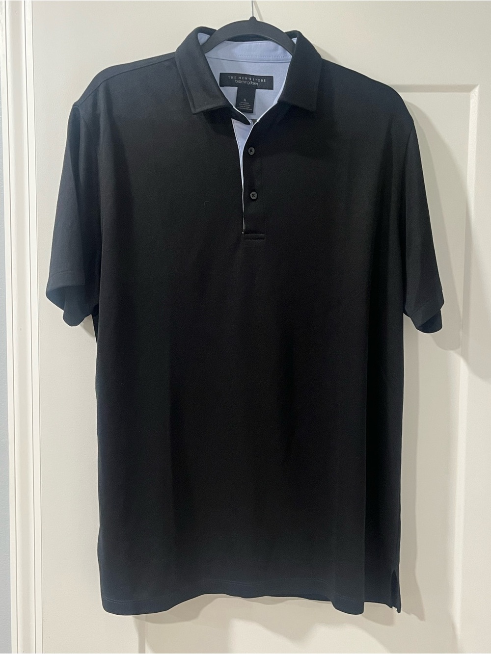 Bloomingdale's Black Men's Polo Shirt - Short Sleeve